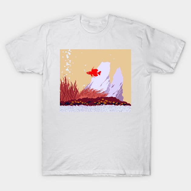 FISH TANK T-Shirt by Amanda Visual